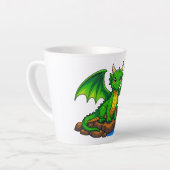 My little dragon カフェラテマグ (左アングル)