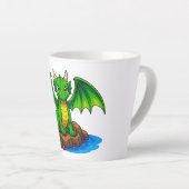 My little dragon カフェラテマグ (右アングル)