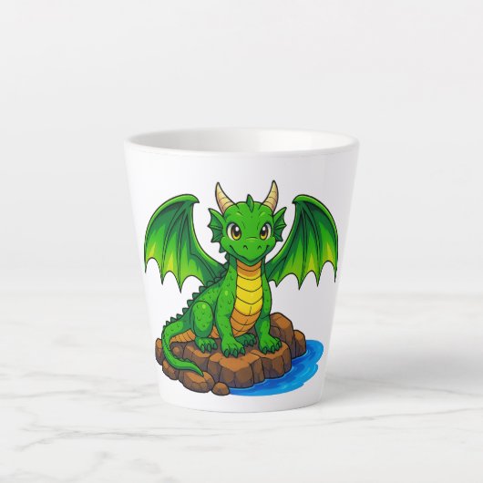 My little dragon カフェラテマグ (正面)