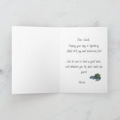 My Little Dragon Birthday Card | Whimsical Castle  シーズンカード (内部)