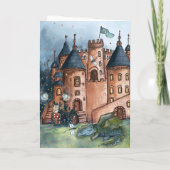My Little Dragon Birthday Card | Whimsical Castle  シーズンカード (裏面)