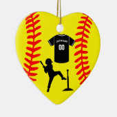 My Little League Star Ornament - Photo Keepsake セラミックオーナメント (右)