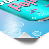 My little Soda Pop Can Bubbles フォトプリント (角)