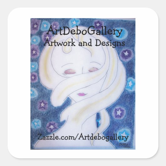 My Logo Sticker スクエアシール (正面)