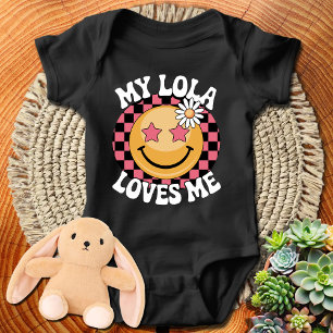 My Lola Loves Me – 孫たちのかわいいプレゼント ベビーボディスーツ