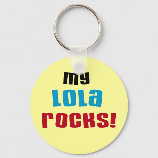 My Lola Rocks Tシャツ&ギフト キーホルダー (正面)