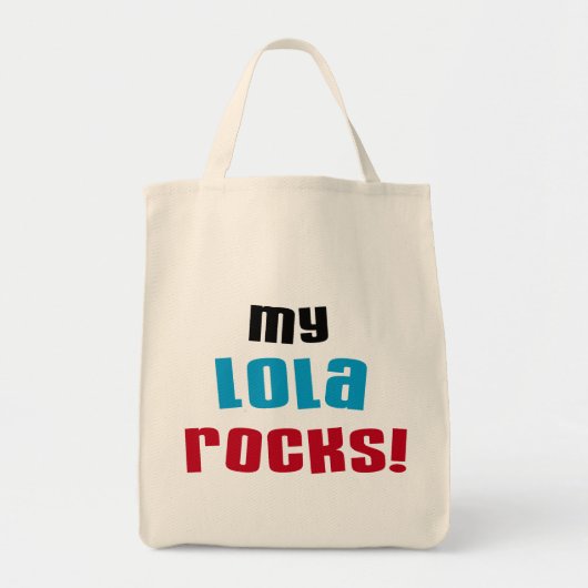 My Lola Rocks Tシャツ&ギフト トートバッグ (正面)