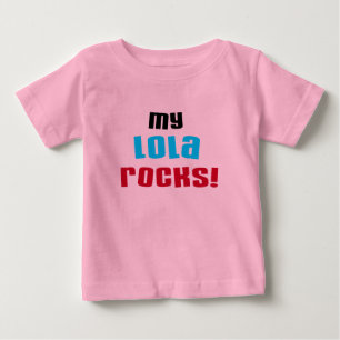 My Lola Rocks Tシャツ&ギフト ベビーTシャツ