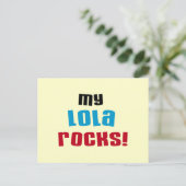 My Lola Rocks Tシャツ&ギフト ポストカード (スタンド正面)