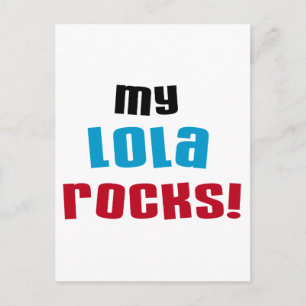 My Lola Rocks Tシャツ&ギフト ポストカード