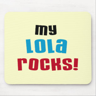 My Lola Rocks Tシャツ&ギフト マウスパッド