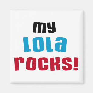 My Lola Rocks Tシャツ&ギフト マグネット