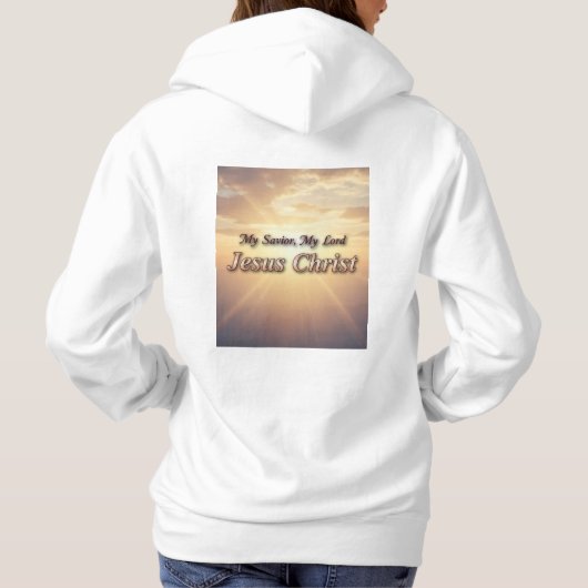 My Lord My Savior Hoodie パーカ (裏面)