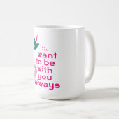 My love コーヒーマグカップ (正面右)