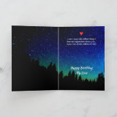 MY Love Birthday Love you more than all Stars シーズンカード (内部)