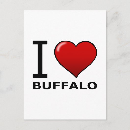 MY LOVE BUFFALO, NY - NEW YORK ポストカード (正面)