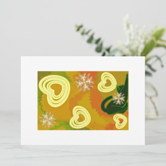 My love for my cat 招待状 (スタンド正面)