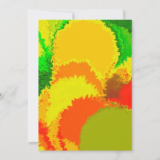 My love for my cat 招待状 (裏面)