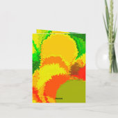 My love for my cat 招待状 (裏面)