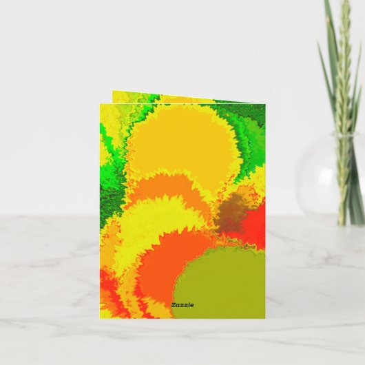 My love for my cat 招待状 (裏面)