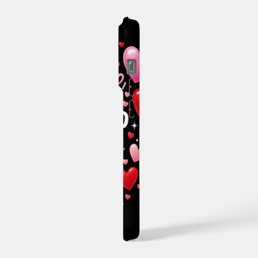 My Love - Heart iPhoneケース (左側面)