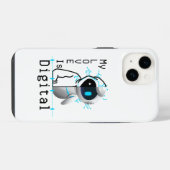 My Love is Digital.w iPhoneケース (裏面横)