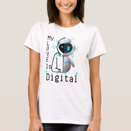 My Love is Digital.w Tシャツ