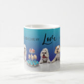 "My Love Language"マグカップ コーヒーマグカップ (中央)