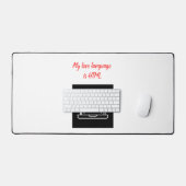 My Love Language is HTML デスクマット (キーボード&マウス)