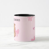 My Love Language Is Noodles | Kawaii Capybara Coff マグカップ (中央)