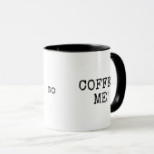 My Love Life Has a Cold Coffee Me Funny Mug マグカップ (正面右)