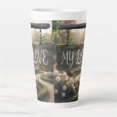 My Love Mug | Romantic Coffee Mug Gift for Couples カフェラテマグ (正面)