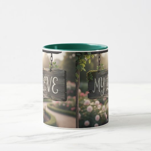 My Love Mug | Romantic Coffee Mug Gift for Couples マグカップ (中央)