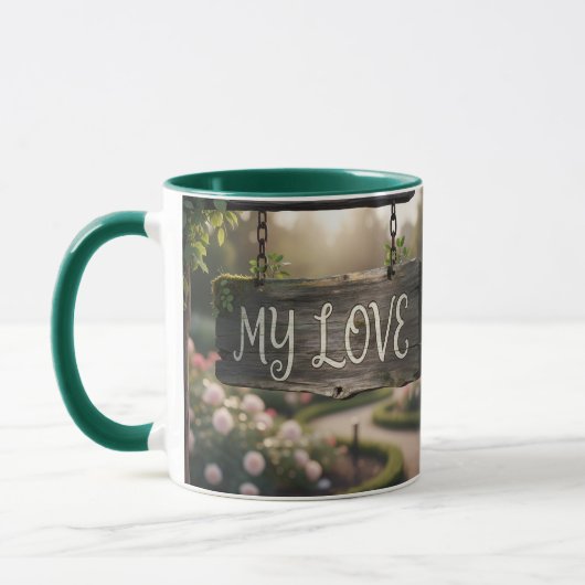 My Love Mug | Romantic Coffee Mug Gift for Couples マグカップ (左)