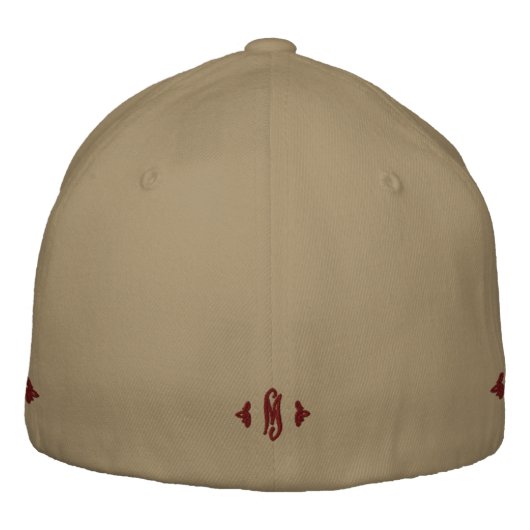 My Love Name Here Text-Hat Khaki 刺繍入りキャップ (裏面)