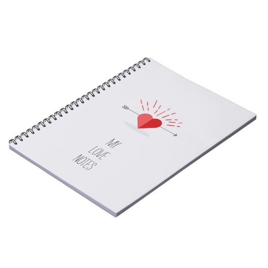 My Love Notes ノートブック (左側)