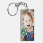 My Love Sweet Photo Double Sided Keychain キーホルダー (正面左)