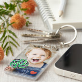 My Love Sweet Photo Double Sided Keychain キーホルダー (正面右)