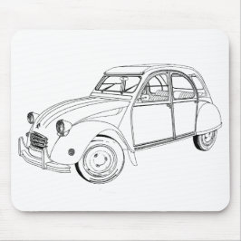 My loved car: Citroën 2 CV マウスパッド