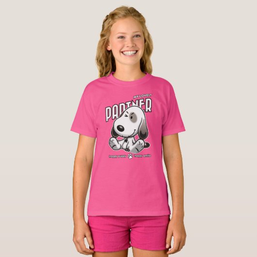 My Lovely Partner | キッズ Tシャツ (正面フル)