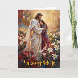 My Loving Refuge Easter Card カード