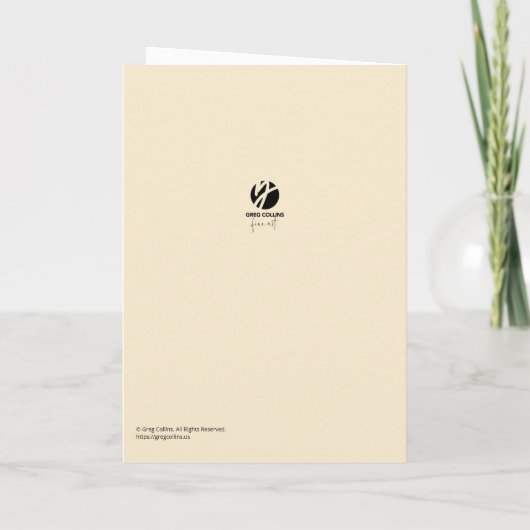 My Loving Refuge Easter Card カード (裏面)