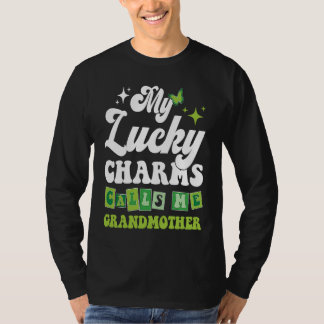 My Lucky Charms Call Me Grandmother St Patrick's D Tシャツ
