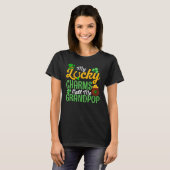 My Lucky Charms Call Me Grandpop Happy St Patricks Tシャツ (正面フル)
