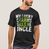 My Lucky Charms Call Me Uncle Shamrock C Tシャツ (正面)