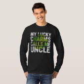 My Lucky Charms Call Me Uncle Shamrock C Tシャツ (正面フル)
