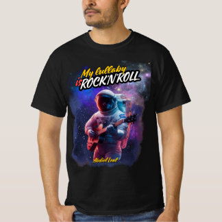 My Lullaby is Rock and Roll Camiseta (Astronauta) Tシャツ