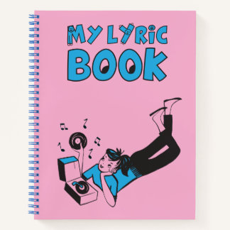 My Lyric Book "Tune Tote" inspired journal ノートブック