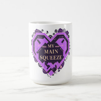 My Main Squeeze – Purple Coffee Love Valentine コーヒーマグカップ