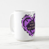 My Main Squeeze – Purple Coffee Love Valentine コーヒーマグカップ (正面左)